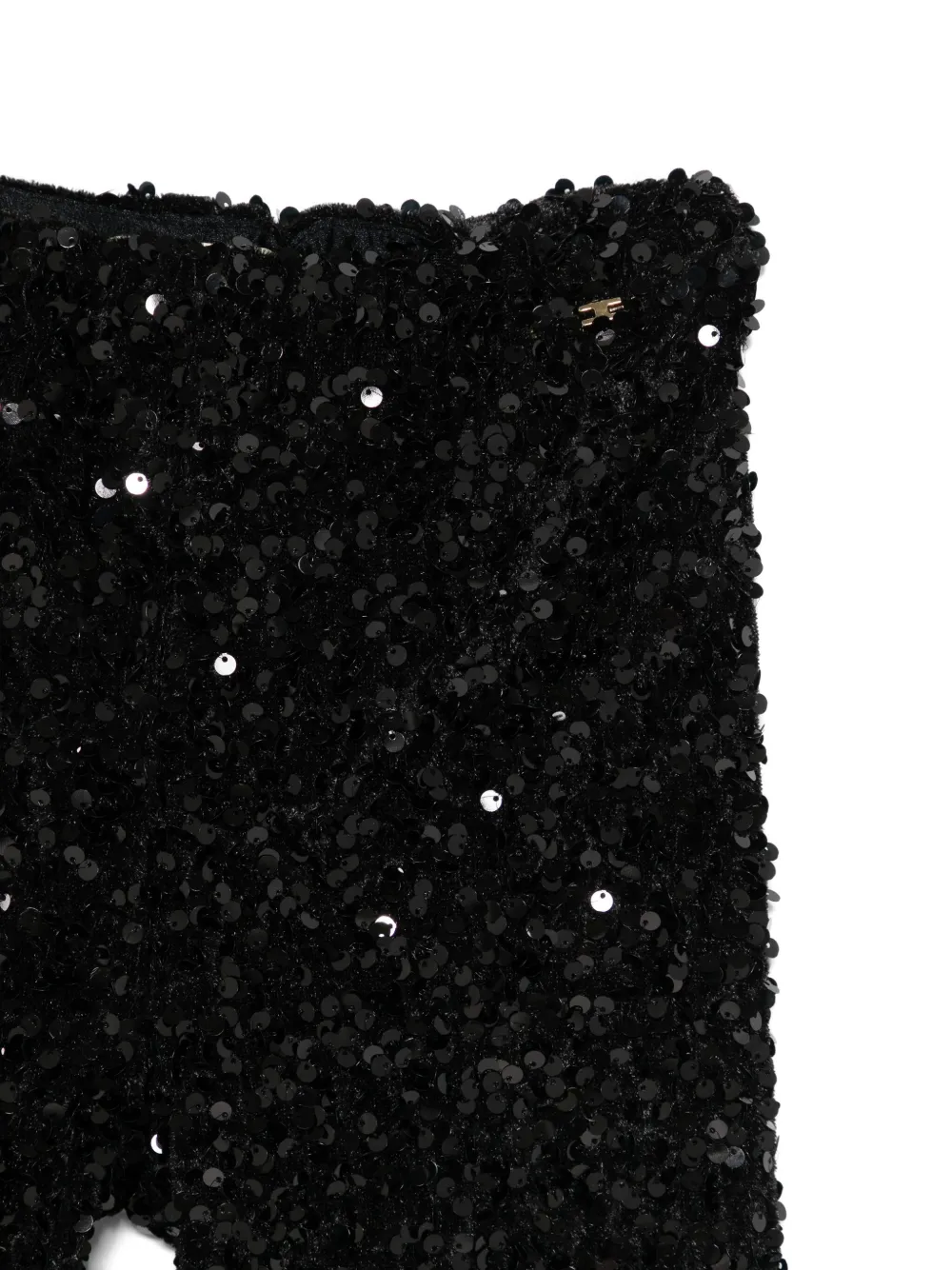 Elisabetta Franchi La Mia Bambina sequin-embellished trousers set Zwart
