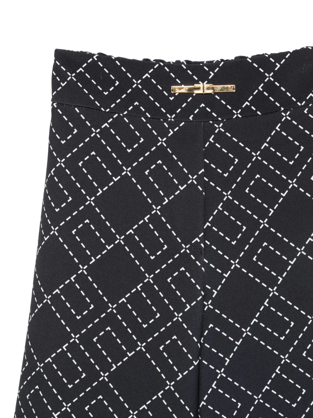 Geometric-Pattern Trousers