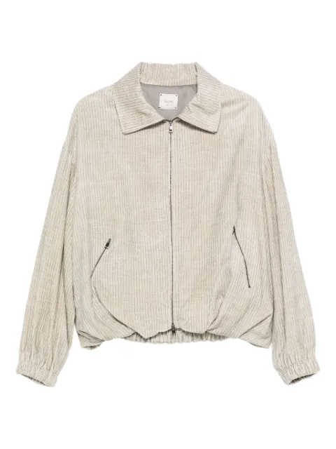 Alysi corduroy zip-front jacket