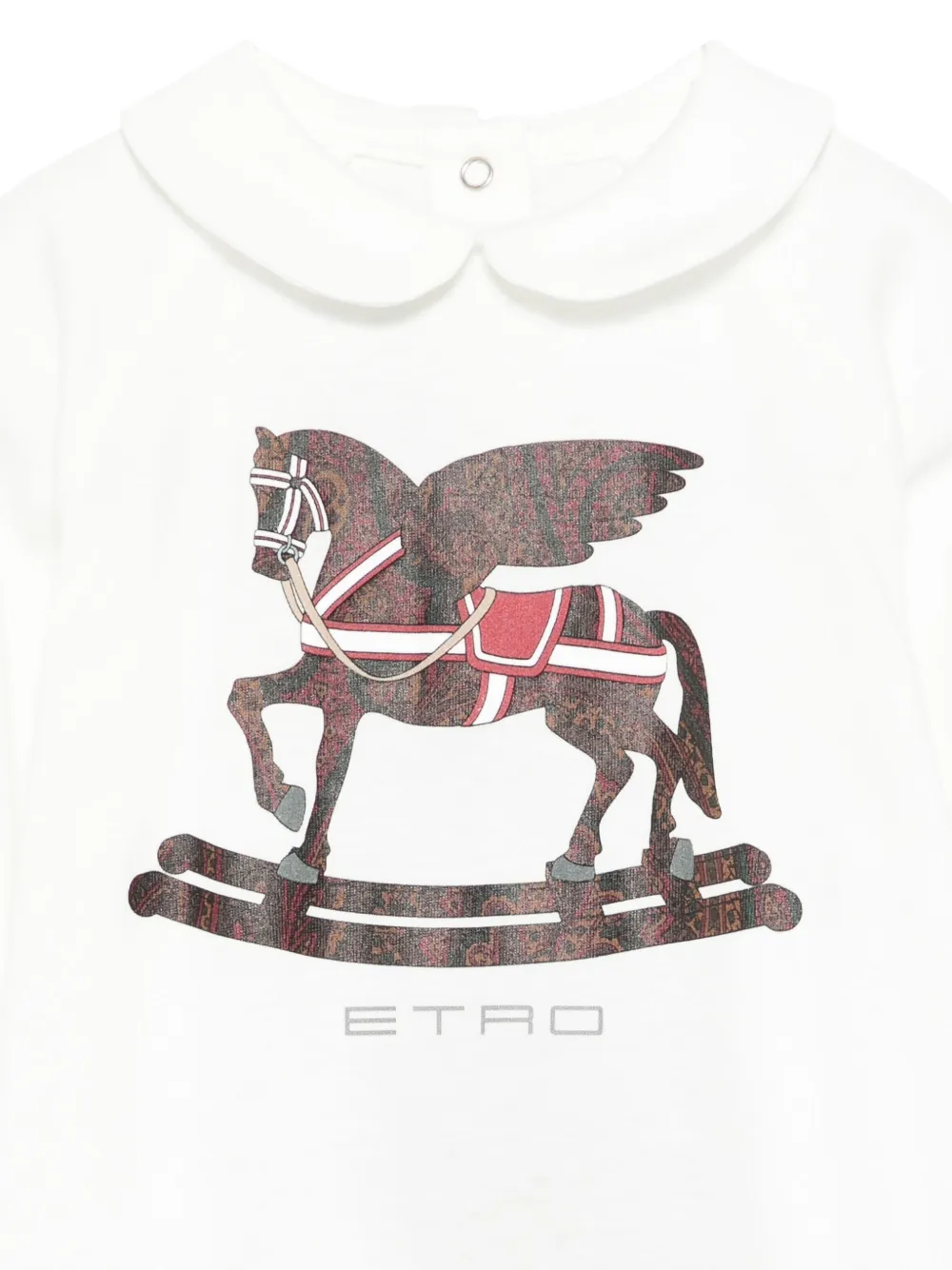 ETRO KIDS Babypakje met Peter Pan kraag Wit