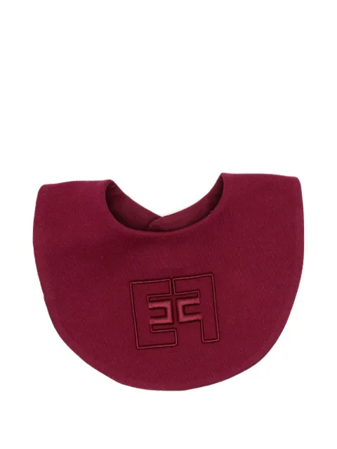 Elisabetta Franchi La Mia Bambina logo-embroidered bib