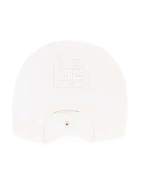 Elisabetta Franchi La Mia Bambina logo-embroidered bib