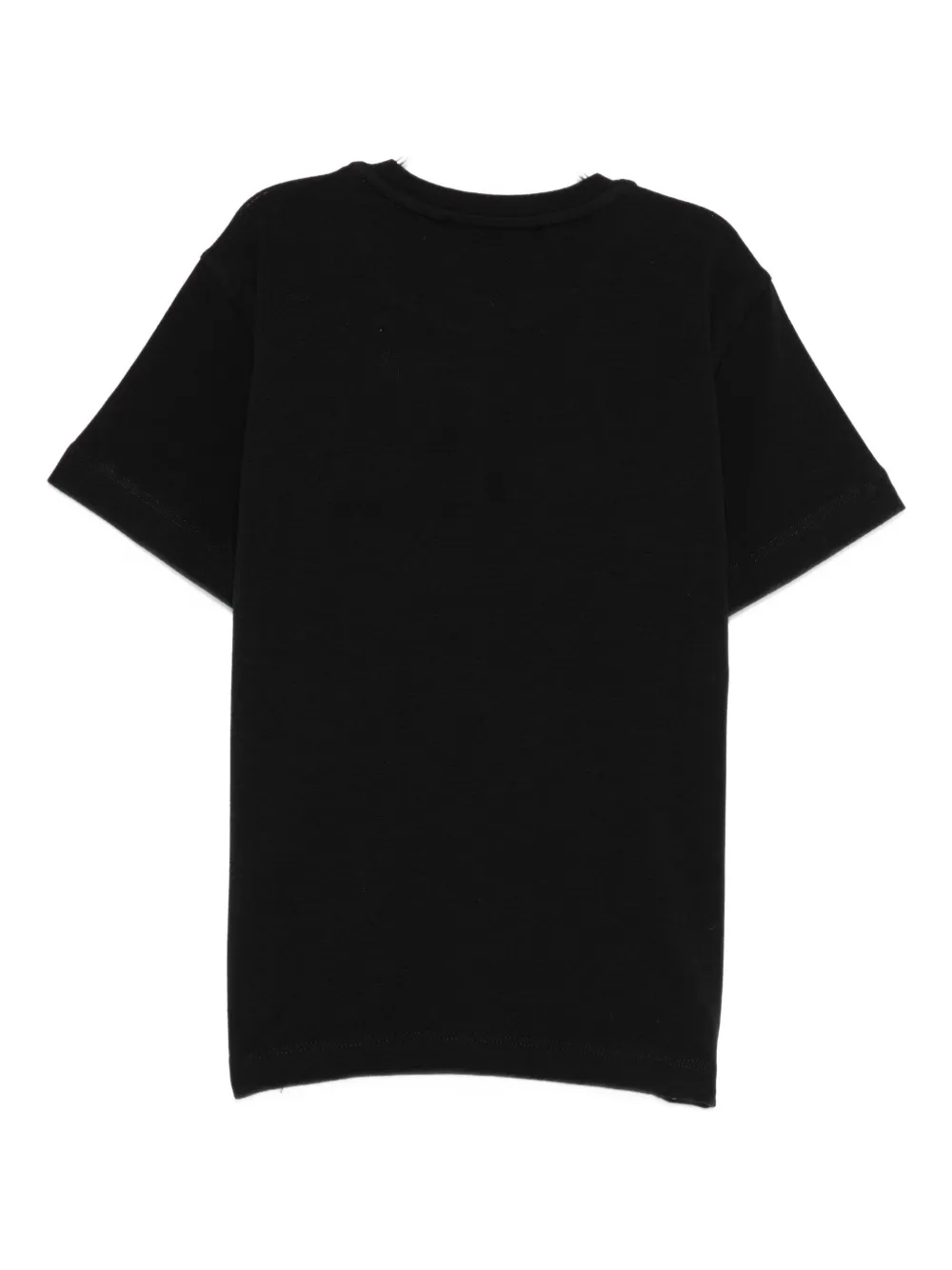 Elisabetta Franchi La Mia Bambina logo-embellished T-shirt Zwart