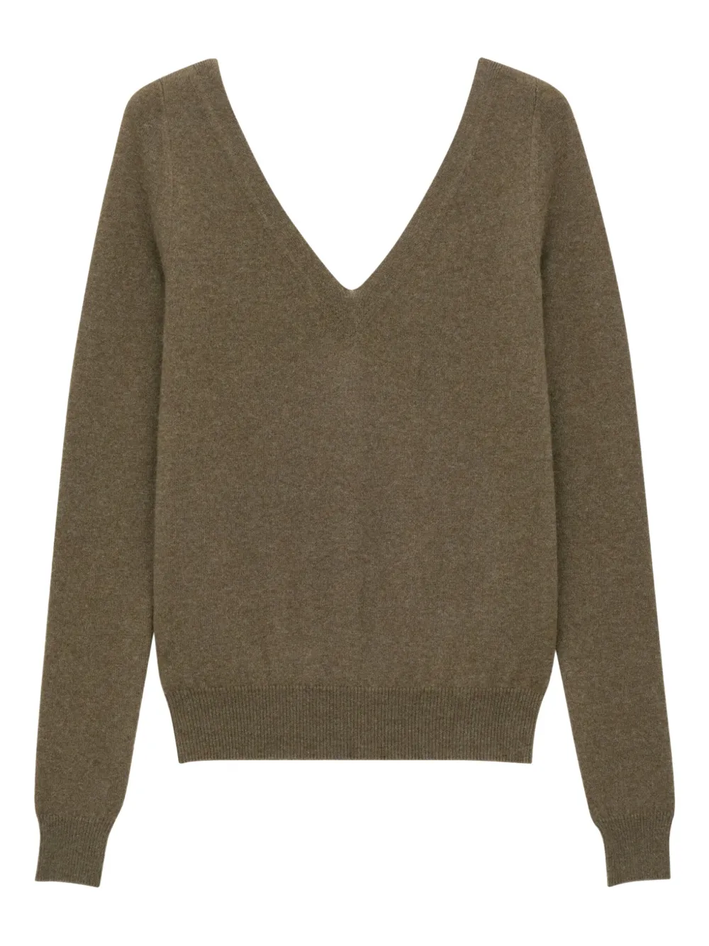 Saint Laurent V-neck cashmere sweater Bruin