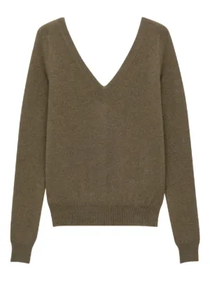 （sale)サンローラン ブラック ウール ニット ドレス Saint Laurent(サンローラン) ワンピース・オールインワン