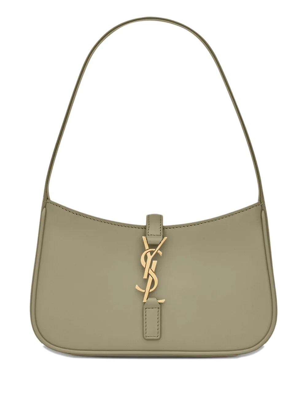 Saint Laurent mini Le 5 à 7 logo shoulder bag Groen