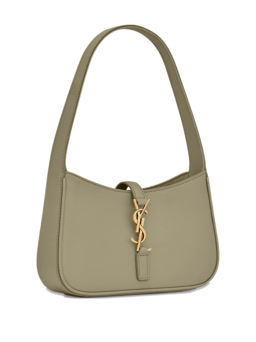Saint Laurent Le 5 à 7 mini-schoudertas met logo Groen