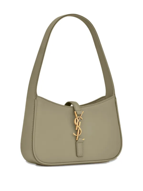 ハンドバッグ SAINT LAURENT BOTTLE GREEN LEATHER MINI LE 5 A 7 HANDBAG Le 5 à 7 Baby leather shoulder bag in green - Saint Laurent