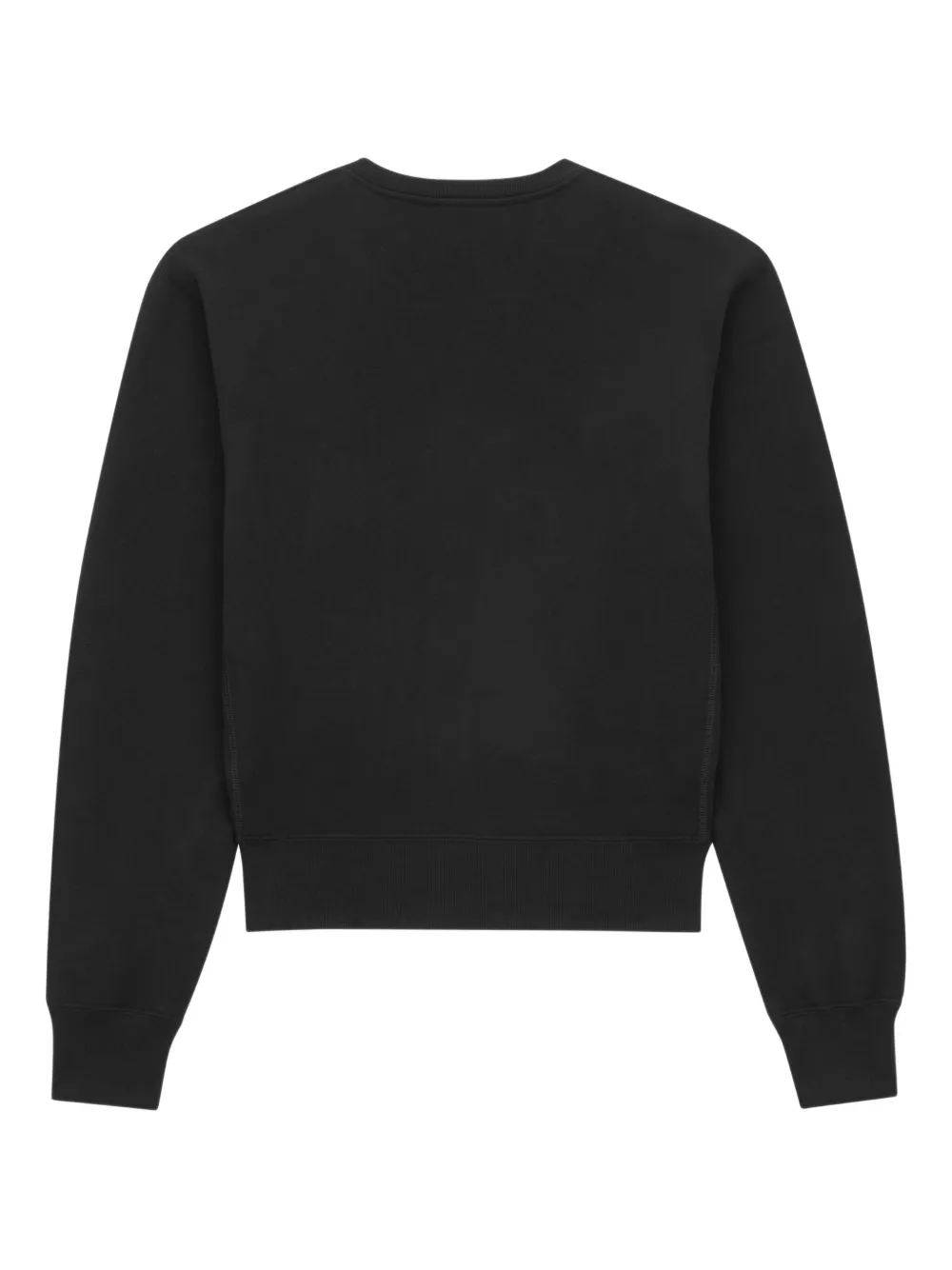 Saint Laurent Cassandre-embroidered jumper Zwart