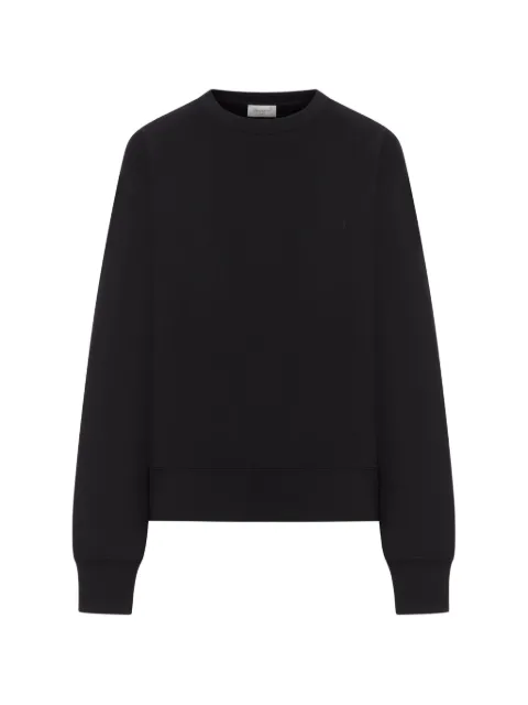 Saint Laurent suéter con bordado Cassandre