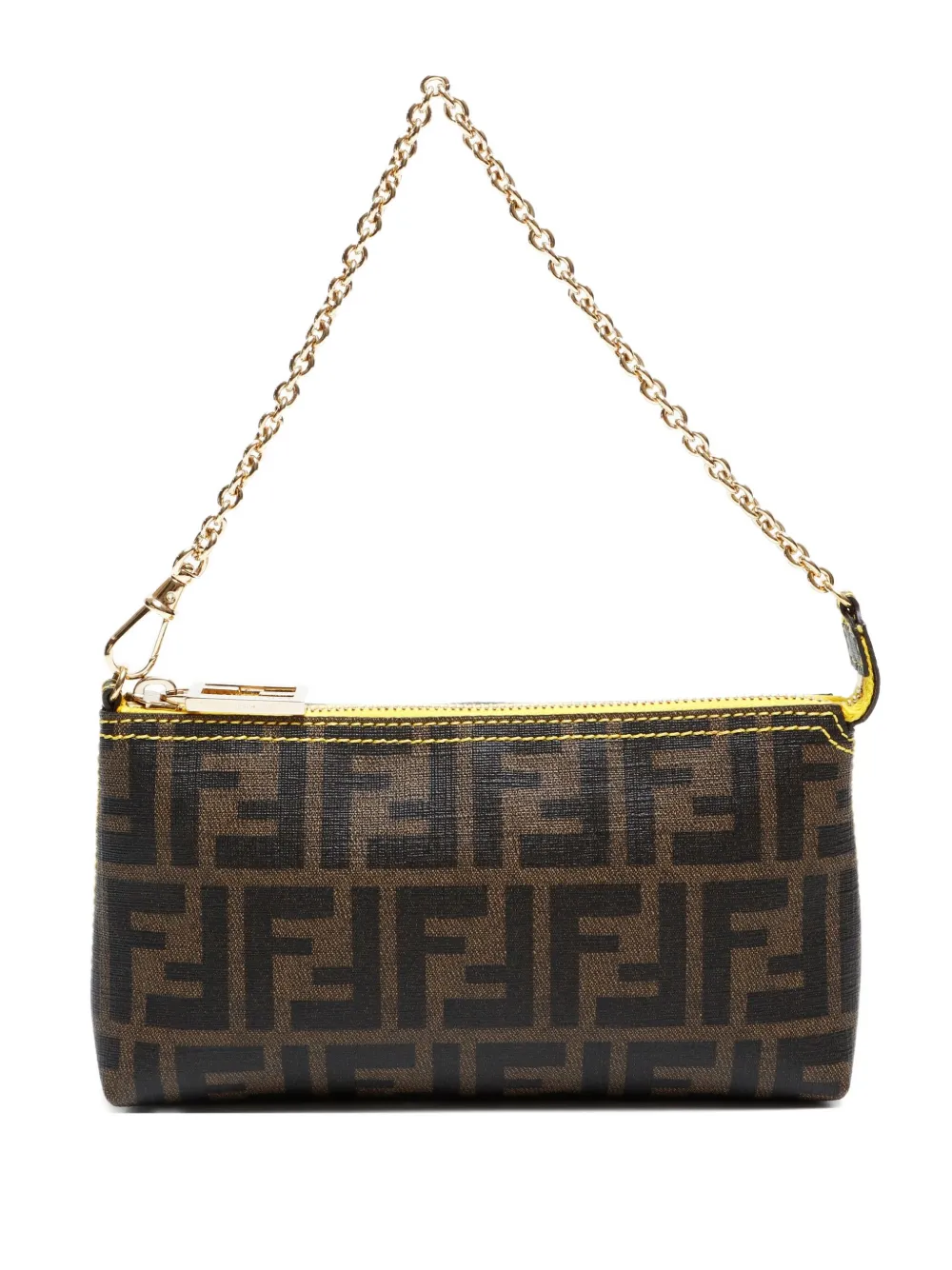 Fendi Pre-Owned 2010s Zucca shoulder bag | Brown | Image 1