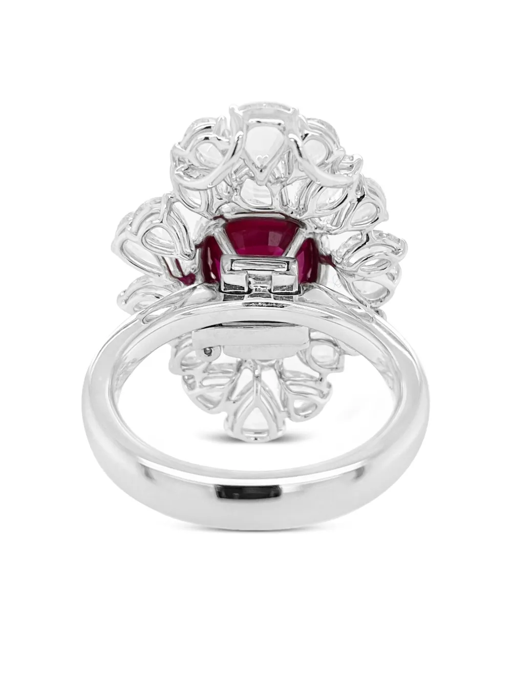 HYT Jewelry 18K white gold ruby and diamond ring | Image 2