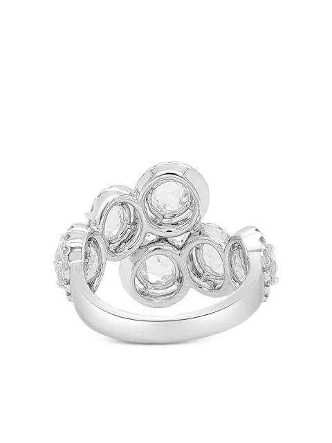 HYT Jewelry خاتم 'روسيرت' ذهب أبيض عيار 18 مرصع بألماس
