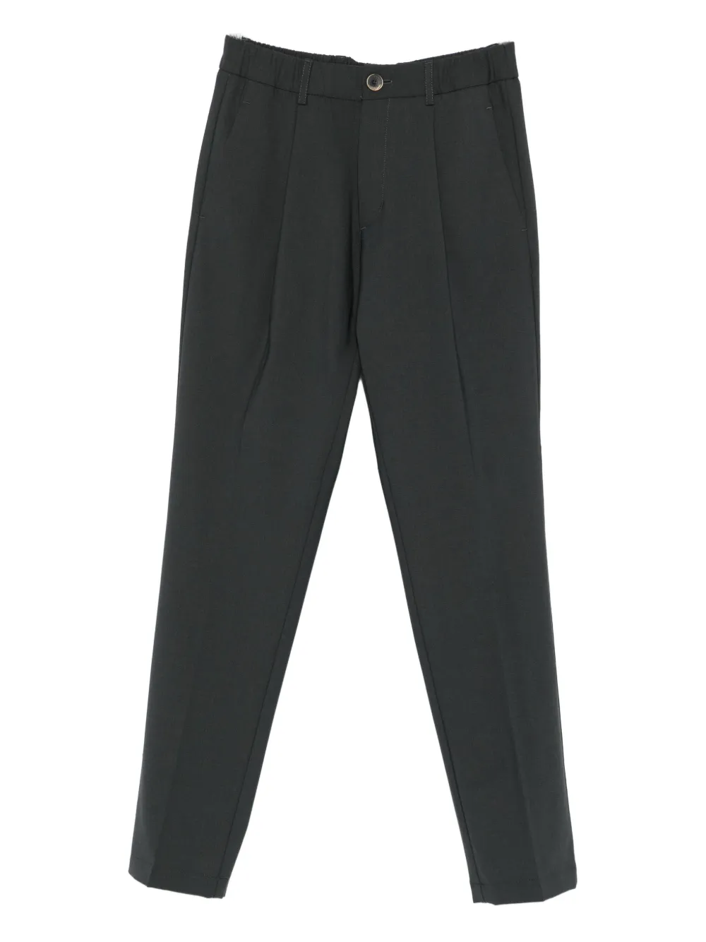Herno pleated-front straight-leg trousers - Grigio