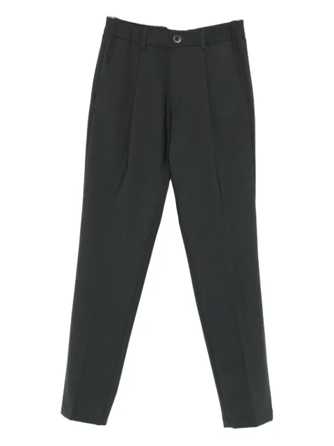 Herno pleated-front straight-leg trousers