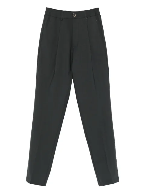 Herno pleated-front straight-leg trousers