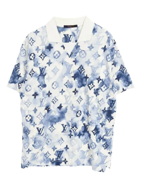 Louis Vuitton Pre-Owned 2000s Watercolor Monogram polo shirt