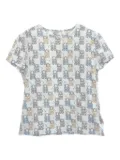 Hermès Pre-Owned 00s rope pattern cotton T-shirt - White