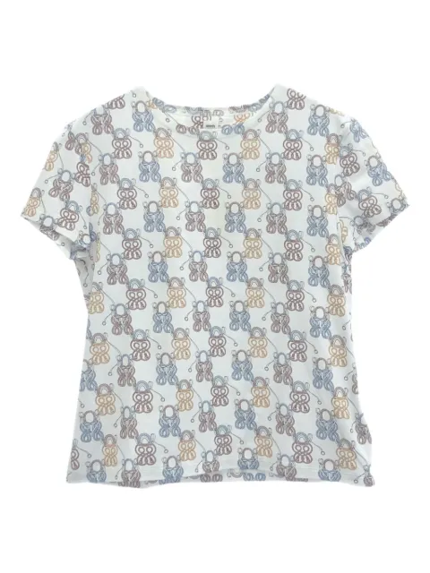 Hermès Pre-Owned playera con motivo de cuerda 00