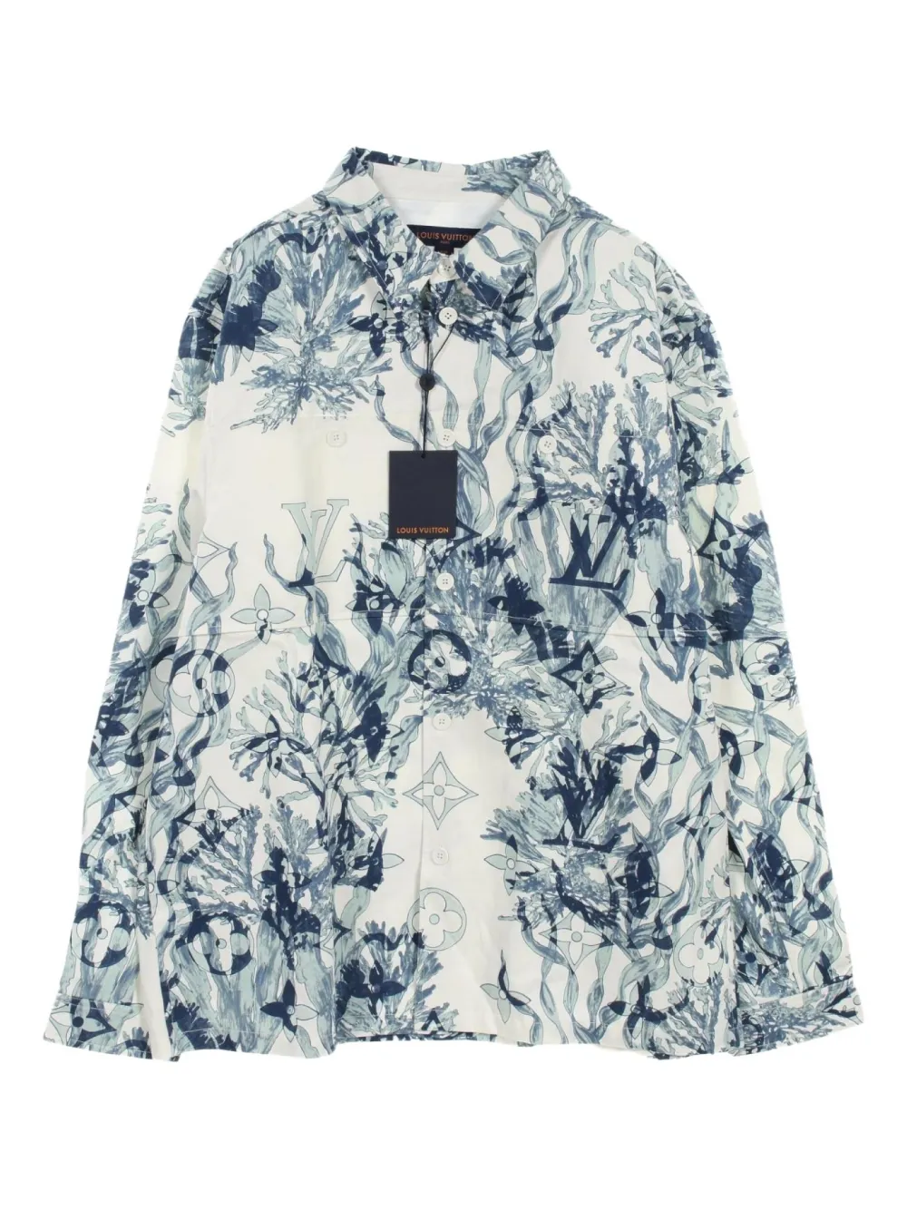 2020s graphic floral-print shirt