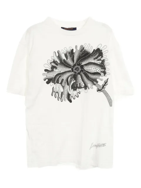 Louis Vuitton Pre-Owned x Yayoi Kusama 2000s  Psychedelic Flower T-shirt