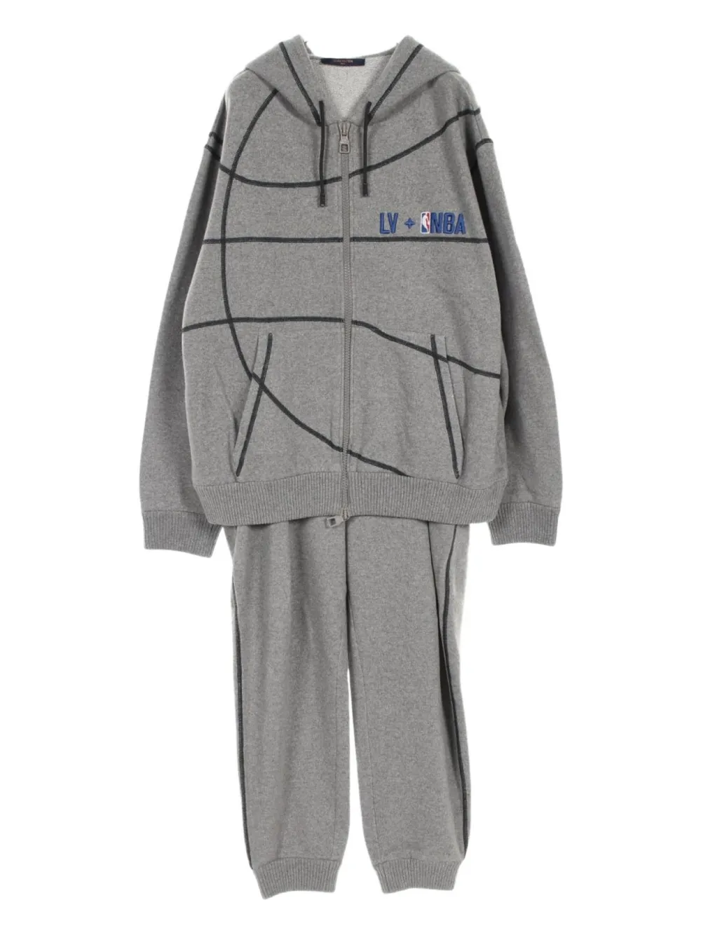 Louis Vuitton Pre-Owned x NBA 2020s tracksuit set | Grey | Image 1