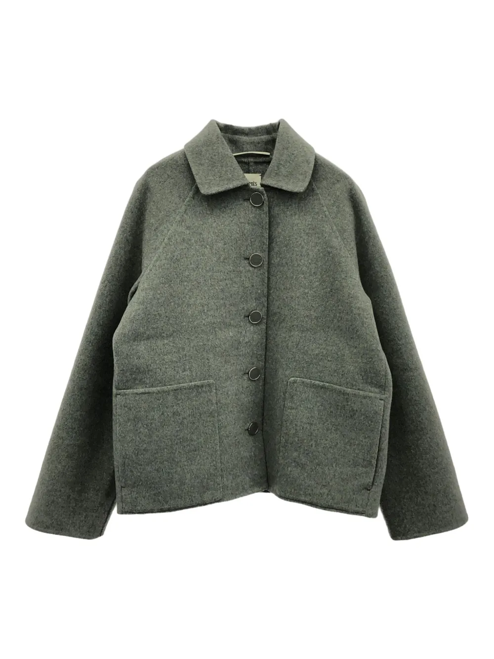 Hermès Pre-Owned 2020s cashmere jacket | Grey | Image 1