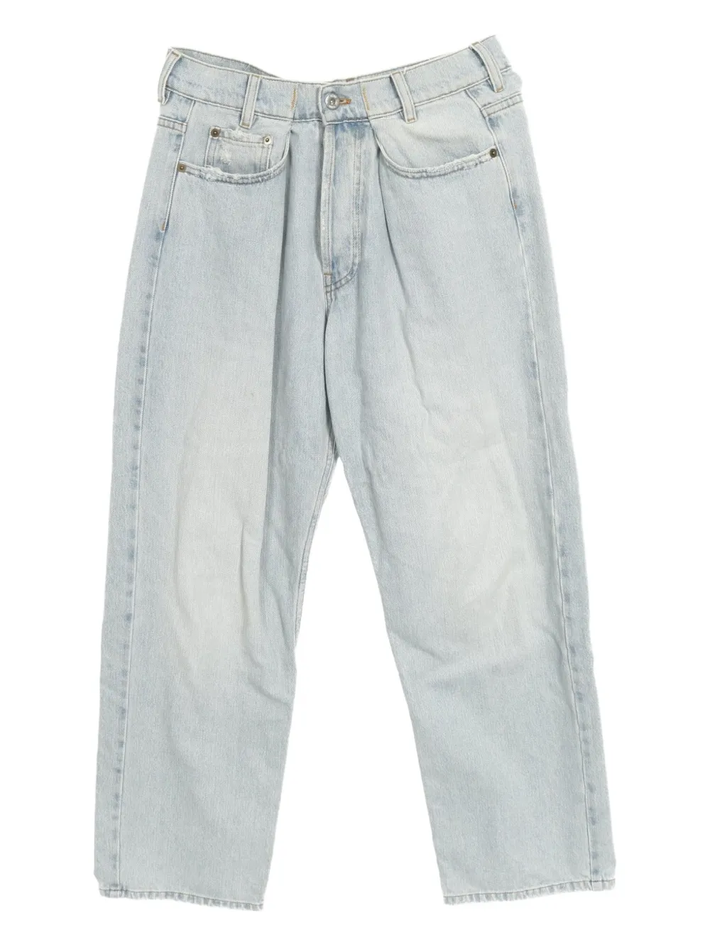 Miu Miu Pre-Owned 2000s cotton jeans | Blue | Image 1