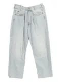 Miu Miu Pre-Owned 2000s cotton jeans - Blue