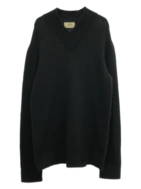 Hermès Pre-Owned 00s cashmere knit sweater