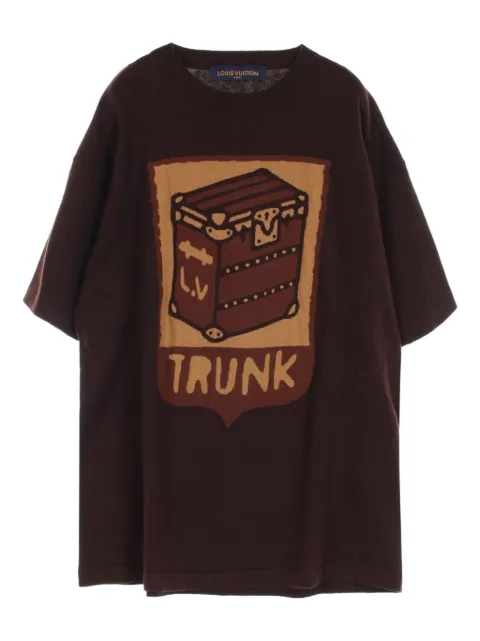 Louis Vuitton Pre-Owned T-shirt med grafisk tryk fra 2010'erne