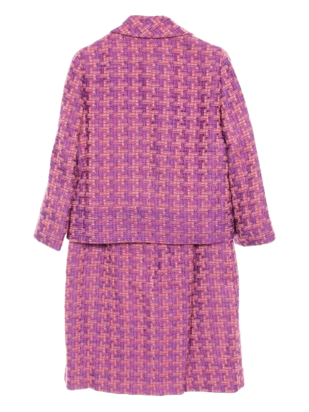 CHANEL Pre-Owned 1986-1988 Pattern Rayon Suit | Image 2