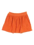 Louis Vuitton Pre-Owned 2020s monogram flower mini skirt - Orange
