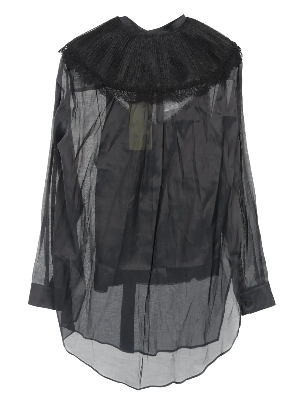 2020s silk-cotton blouse