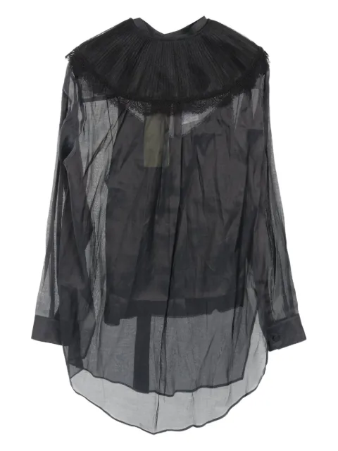 Gucci Pre-Owned 2020s silk-cotton blouse
