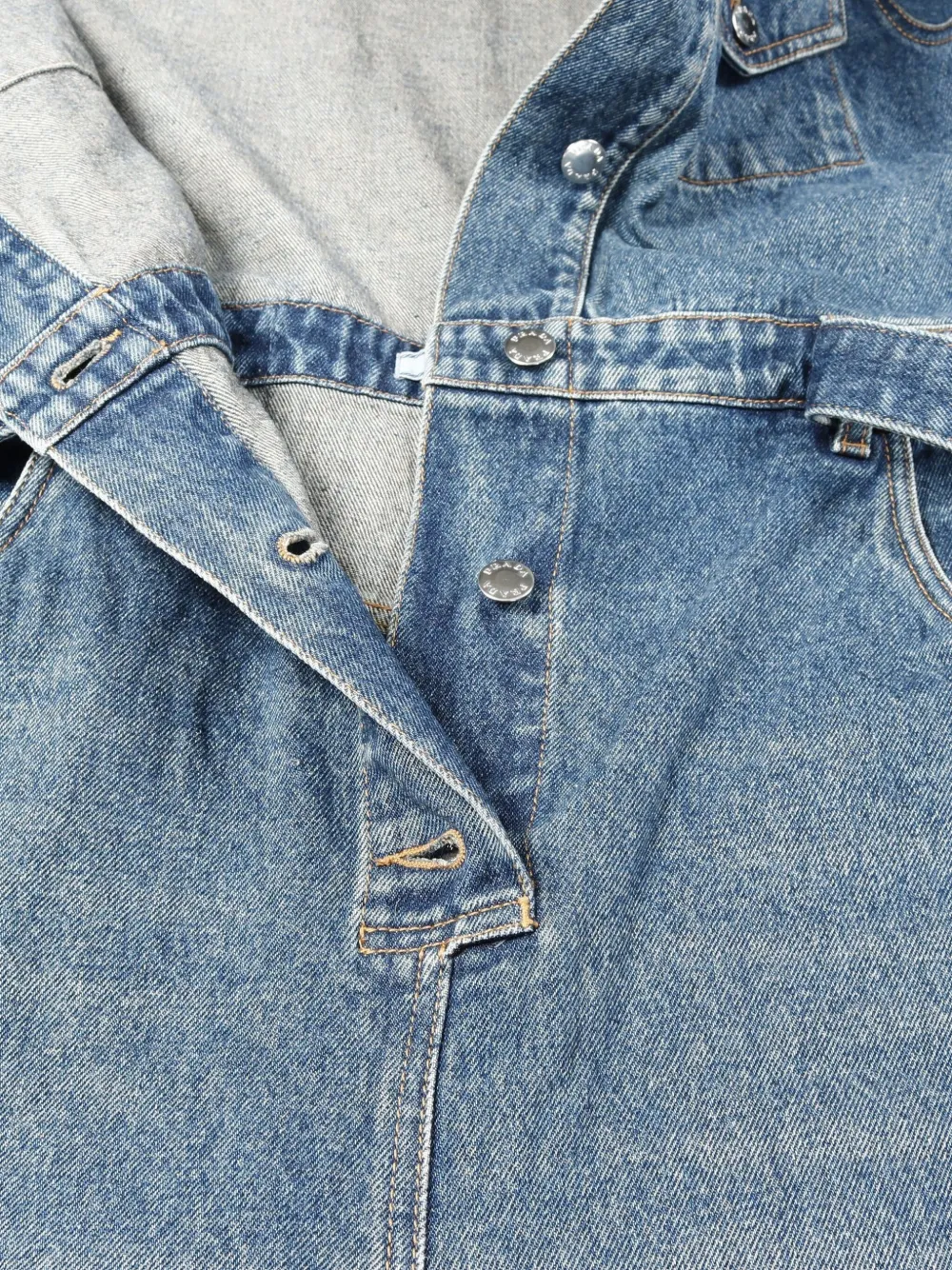 Pre-owned Prada 2010 Denim Jumpsuit In Blue