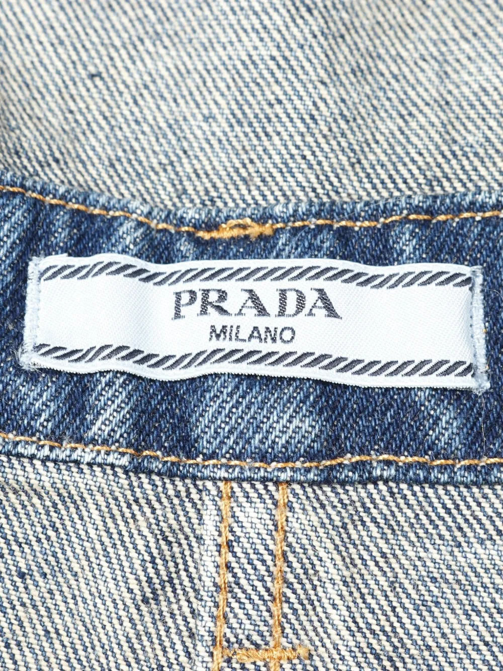 Pre-owned Prada 2010 Denim Jumpsuit In Blue