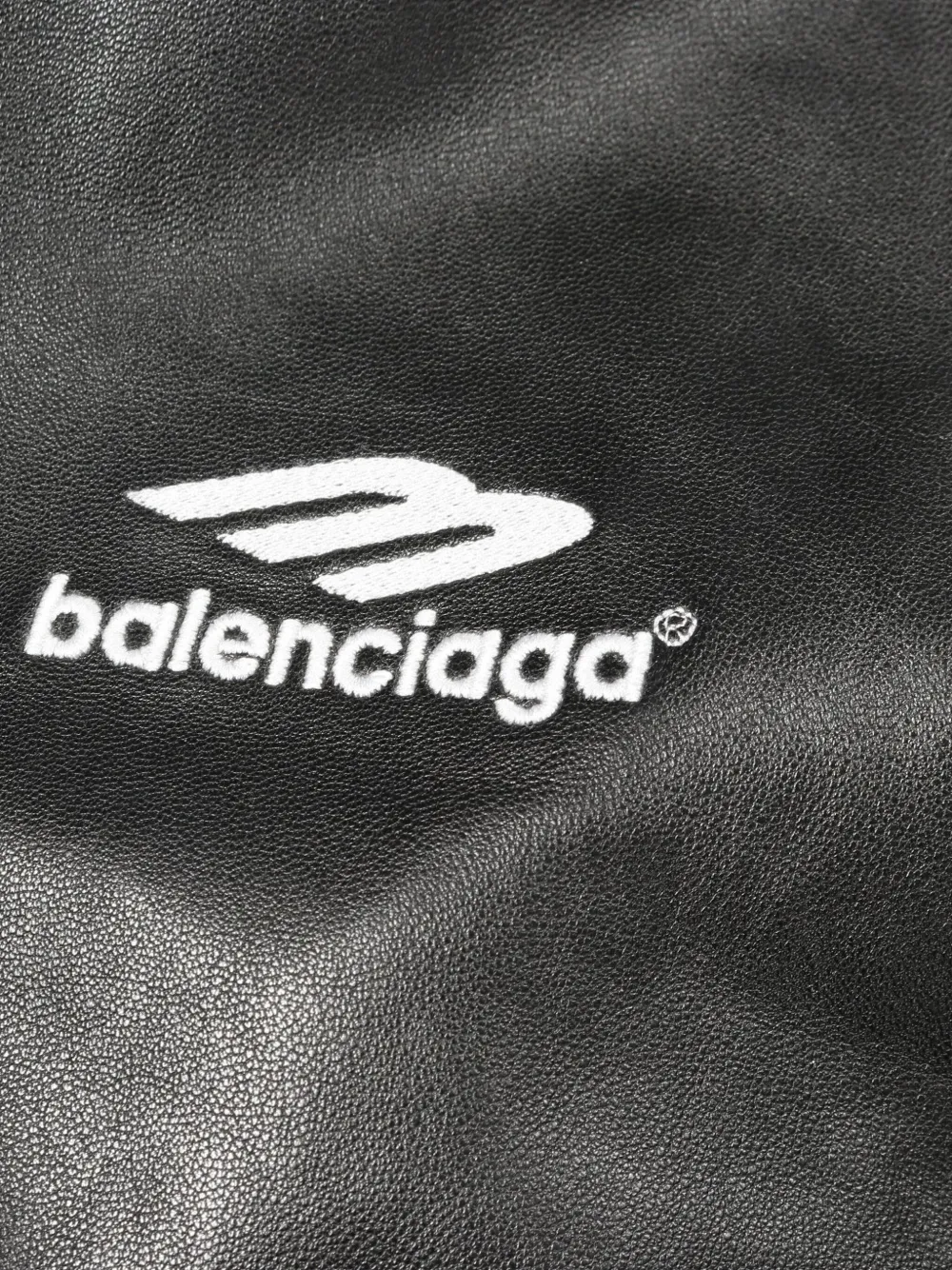 2000s 3b Icon Leather Track Jacket