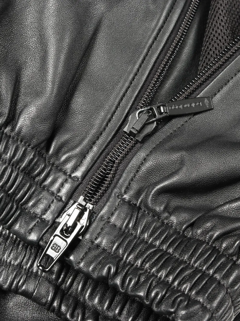 2000s 3b Icon Leather Track Jacket