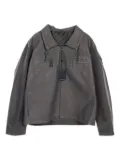 Louis Vuitton Pre-Owned 2020 embroidered jacket - GRAY