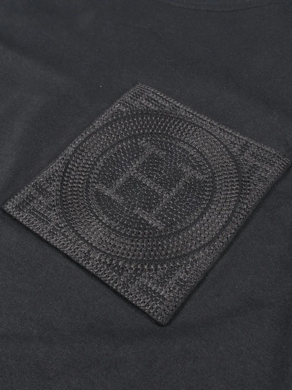 Pre-owned Hermes 2020 H-embroidered Dress In Black