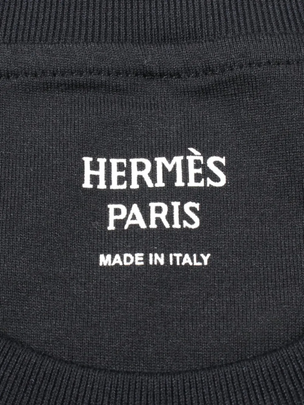 Pre-owned Hermes 2020 H-embroidered Dress In Black