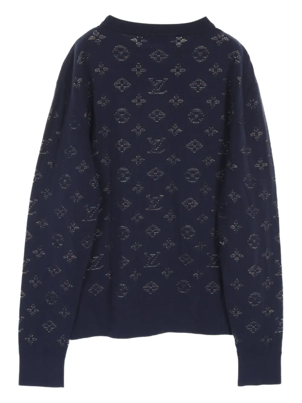 Louis Vuitton Pre-Owned 2010s Drop Needle Monogram sweater | Image 2