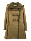 Prada Pre-Owned 2010 wool coat - Brown