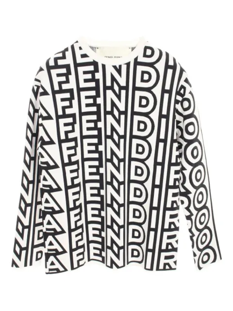 Fendi Pre-Owned x Marc Jacobs 2000 patterned jumper