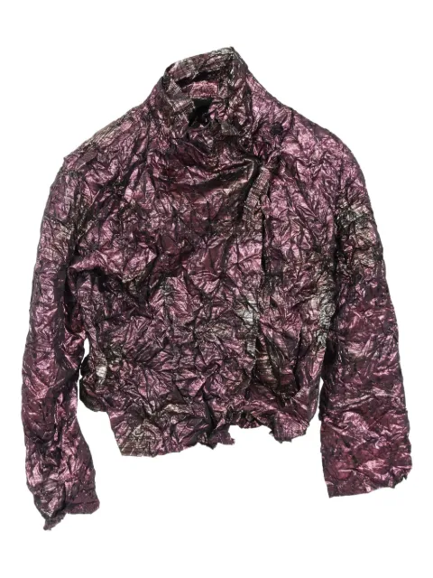 Issey Miyake Pre-Owned 2010s crease-effect jacket