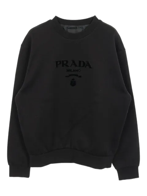 Prada Pre-Owned 2010s logo-detail sweatshirt