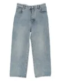 Loewe Pre-Owned 2020s washed wide-leg jeans - Blue