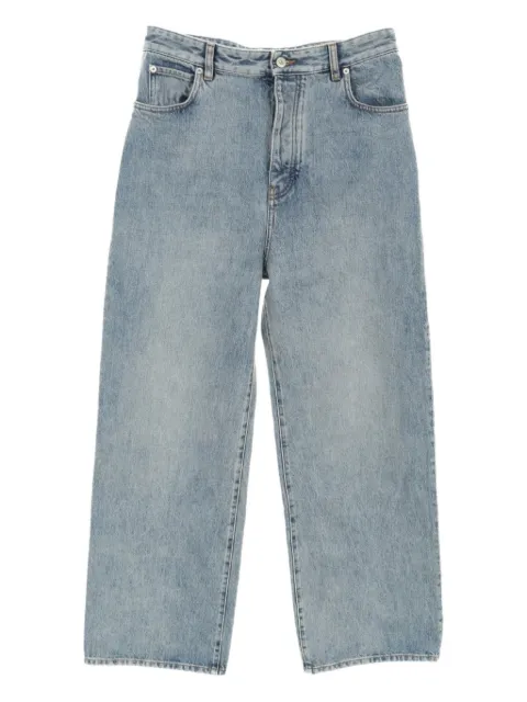 Loewe Pre-Owned 2020s washed wide-leg jeans