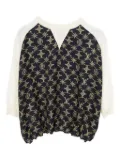 Louis Vuitton Pre-Owned 10s nautical monogram knit top - White